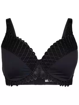 Бюстгальтер-футболка Devoted by Zizzi LISSER, черный