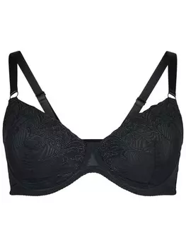 Бюстгальтер-футболка Devoted by Zizzi Lvaleria, черный