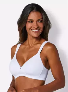 Бюстгальтер-футболка для стирки Pur Wschepur, белый