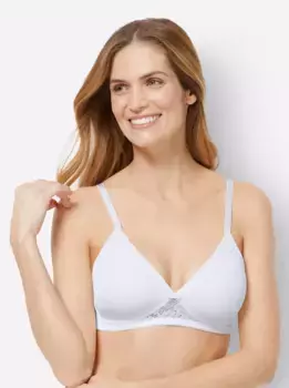 Бюстгальтер-футболка для стирки Pur Wschepur, белый