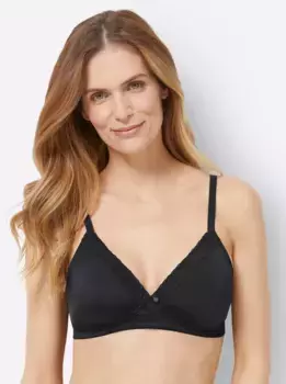 Бюстгальтер-футболка для стирки Pur Wschepur, черный