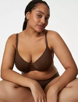 Бюстгальтер-футболка Flexifit с полной чашкой на косточке A-E Body