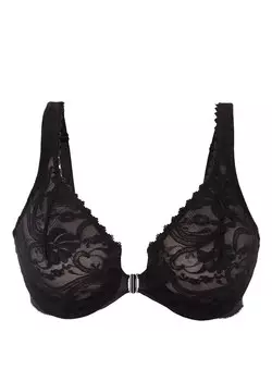 Бюстгальтер-футболка GLAMORISE, черный