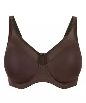 Бюстгальтер-футболка Hunkemller Nina, коричневый