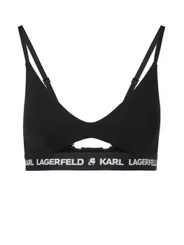Бюстгальтер-футболка Karl Lagerfeld, черный
