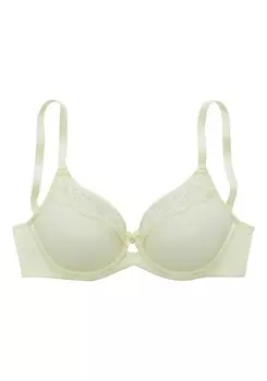 Бюстгальтер-футболка LASCANA, крем