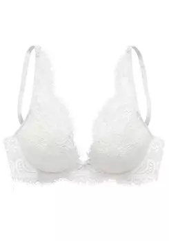 Бюстгальтер-футболка LASCANA, кремовый