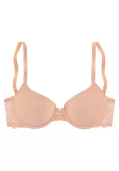 Бюстгальтер-футболка Lascana, лосось