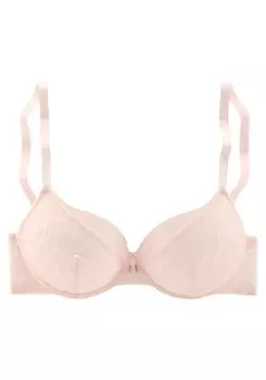 Бюстгальтер-футболка Lascana, пудра