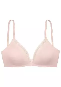 Бюстгальтер-футболка LASCANA, пудра