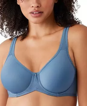 Бюстгальтер-футболка на косточках Basic Beauty 853192 Wacoal, синий