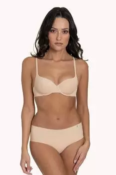 Бюстгальтер-футболка на косточках 'Bella' (полный бюст) Lisca, бежевый