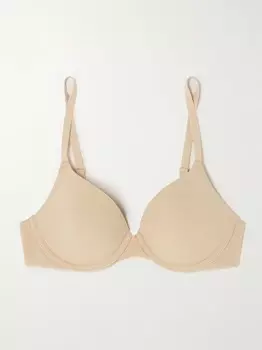 Бюстгальтер-футболка подходит всем Skims, цвет Sand