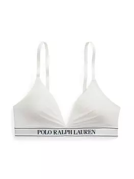 Бюстгальтер-футболка Polo Ralph Lauren, белый