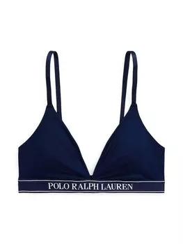 Бюстгальтер-футболка Polo Ralph Lauren, темно-синий