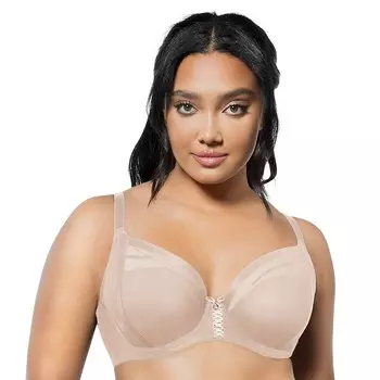 Бюстгальтер-футболка с глубоким вырезом Parfait Shea P6062, цвет Bare