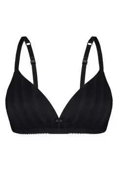 Бюстгальтер-футболка sassa, черный