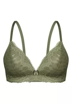 Бюстгальтер-футболка sassa FILIGREE WINTER, зеленый