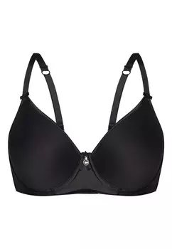 Бюстгальтер-футболка Sassa SHINY SUSTAINABLE, черный