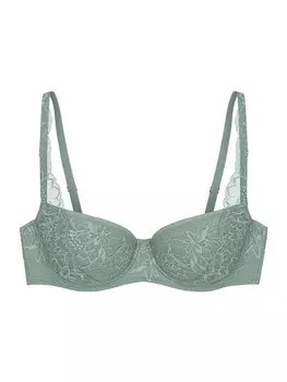 Бюстгальтер-футболка TRIUMPH Amourette Charm, зеленый