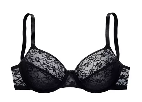 Бюстгальтер-футболка VIVANCE, черный