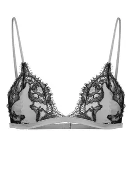 Бюстгальтер Giselle с кружевом Kiki de Montparnasse, серый