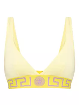 Бюстгальтер Greca Border Versace, желтый
