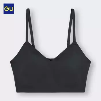 Бюстгальтер GU без стальных ободков, бордовый