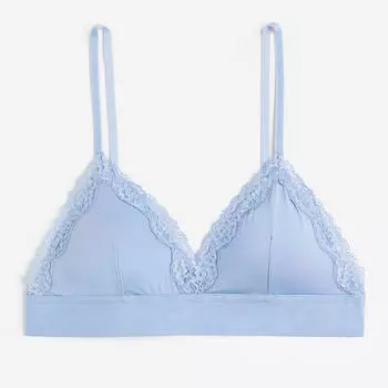 Бюстгальтер H&amp;M Soft Knit, синий