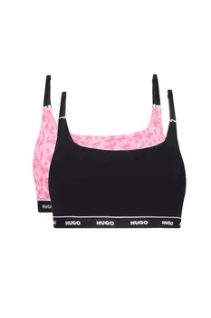 Бюстгальтер Hugo Bodywear 2-pack DESIGN, роза