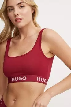 Бюстгальтер Hugo, бордовый