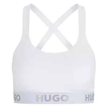 Бюстгальтер HUGO Padded Sporty, белый