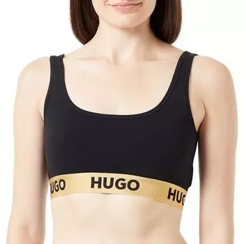 Бюстгальтер HUGO Sporty Logo, черный