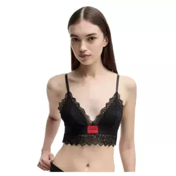 Бюстгальтер HUGO Triangle Padded, черный