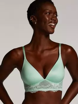 Бюстгальтер Hunkemller Bgelloser BH, бирюзовый