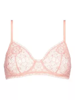 Бюстгальтер из цветочного кружева ERES, розовый