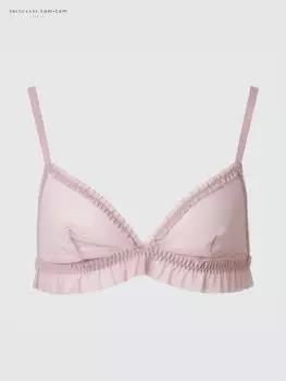 Бюстгальтер из сетки Uniqlo, фиолетовый