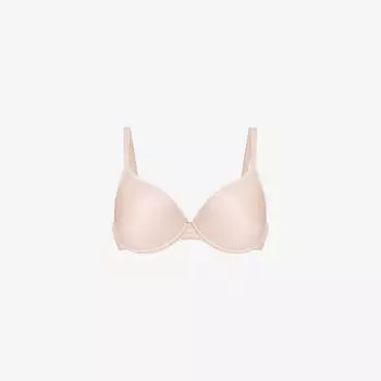 Бюстгальтер Jolie из эластичного кружева с мягкими чашечками Chantelle, розовый