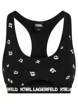 Бюстгальтер Karl Lagerfeld Bralette Bra, черный