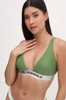Бюстгальтер Karl Lagerfeld, зеленый