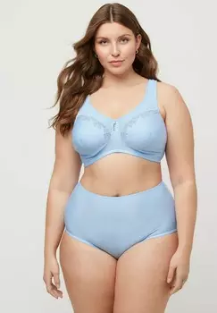 Бюстгальтер KELLY ZONDER BEUGELS STRASHANGER Ulla Popken, синий