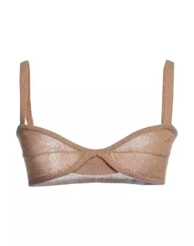 Бюстгальтер Khaite, коричневый