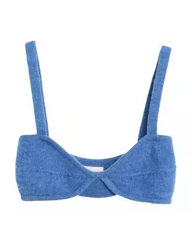 Бюстгальтер Khaite, лазурный
