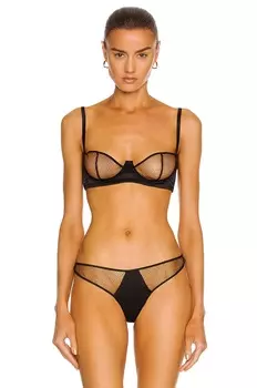 Бюстгальтер Kiki De Montparnasse Minx Balconette, черный