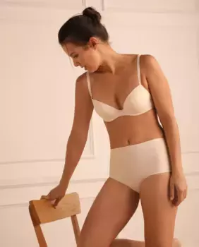 Бюстгальтер-коке с усиленной пеной Antigel, розовый