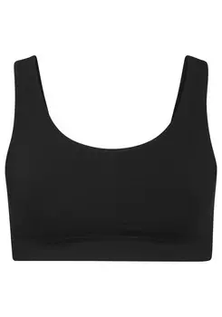 Бюстгальтер LASCANA Bralette Bra, черный