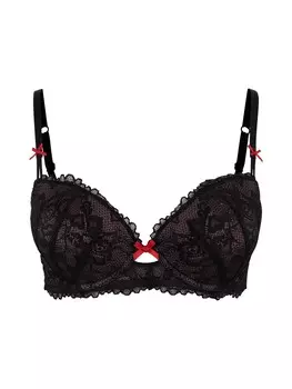 Бюстгальтер LASCANA Push-up Bra, черный