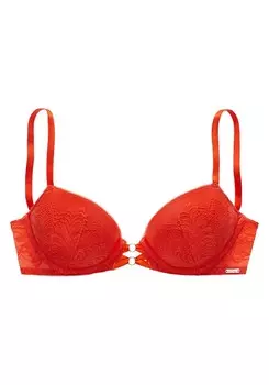 Бюстгальтер LASCANA Push-up Bra, оранжевый
