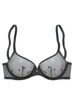 Бюстгальтер Lascana, серый