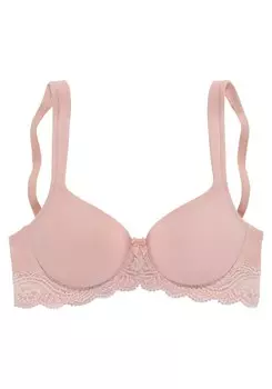 Бюстгальтер LASCANA T-shirt Bra, цвет Rose